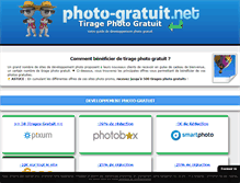 Tablet Screenshot of photo-gratuit.net